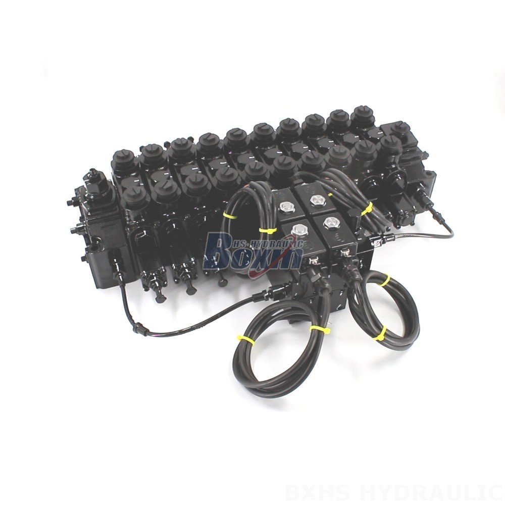 Reliable DCV150-10-NPT 10 Spool Sectional Valve for Industrial Use main image